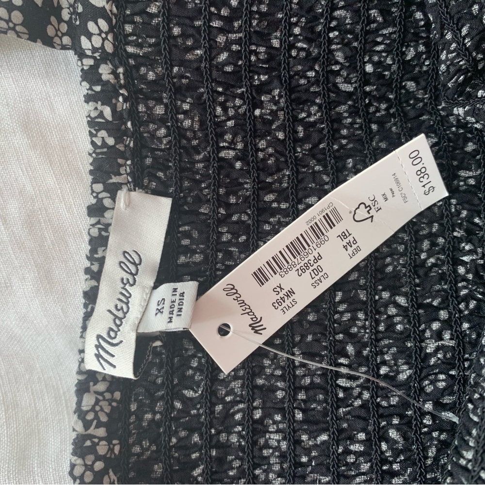 Madewell XS wide leg jumpsuit